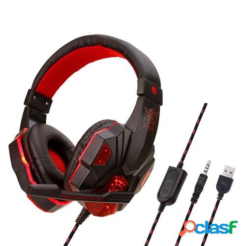 SY830MV Auriculares para juegos de computadora con cable