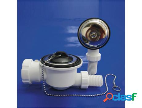 Sifon bañera t-64-b con rebosadero salida orientable1 1/2