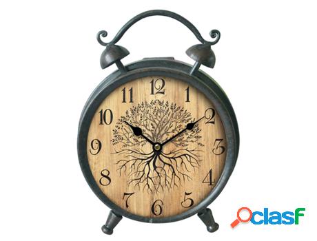 Signes Grimalt - Reloj Pared Árbol Vida Marrón de Metal |