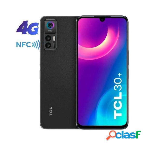 Smartphone TCL 30+ 4GB/ 128GB/ 6.7'/ Negro