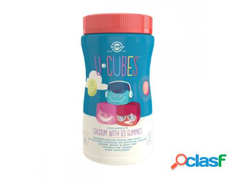 Solgar U-Cubes Children&apos;s Calcium with D3 Gummies