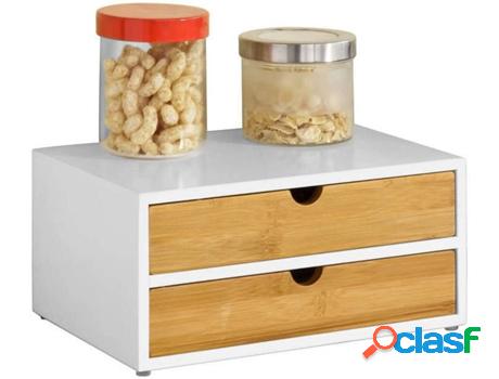 Soporte para Cápsulas de Café SOBUY (Marrón, Blanco -