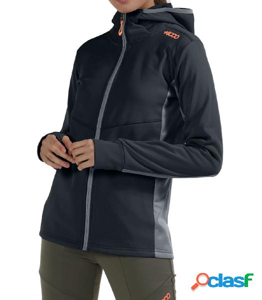 Sudadera +8000 Abras 005 Mujer Negro M