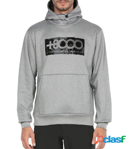 Sudadera +8000 Naval 151 Hombre Gris Medio Vigoré S