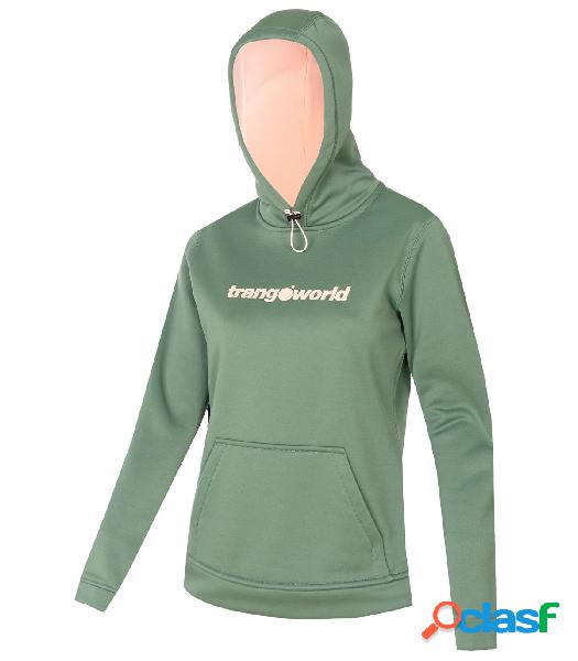 Sudadera Trangoworld Poppi Mujer Hedge Green S