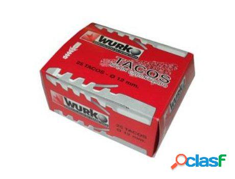 Tacos nylon 6x30mm caja 100