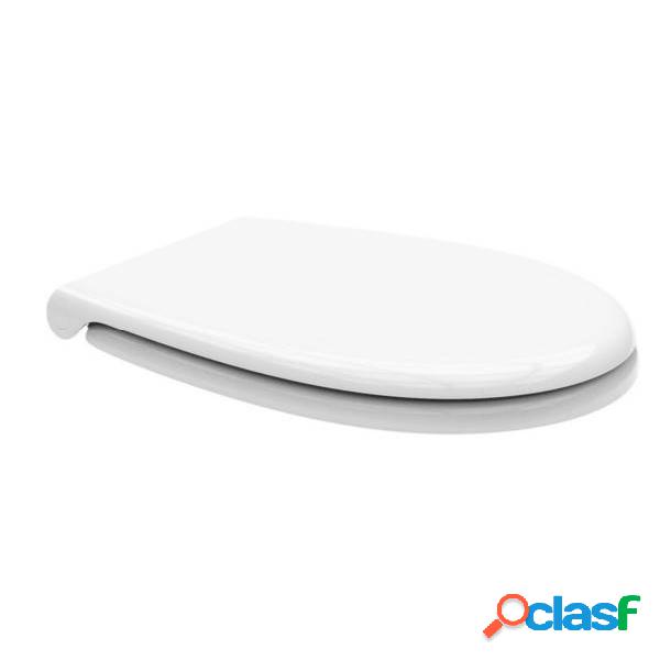 Tapa Wc Inodoro Polipropileno Blanco Flat Soft Close Tatay