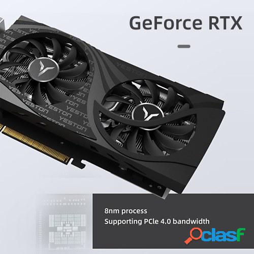 Tarjeta gráfica para juegos Yeston RTX3050-8G D6 GA