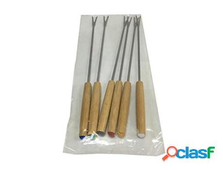 Tenedores fondue 903 6 piezas 24 cm blister 6