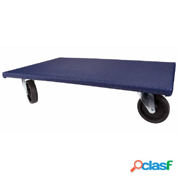 Toolland Plataforma rodante para muebles 66x41 cm 400 kg