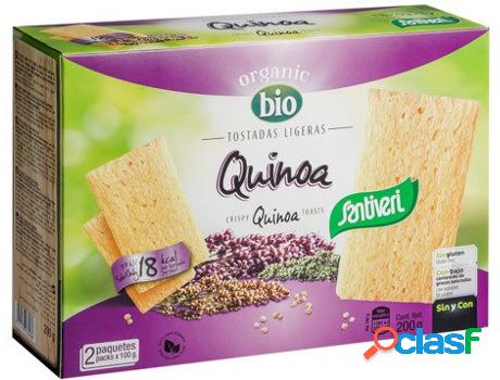 Tostadas SANTIVERI Ligeras Quinoa Bioramos (100g)