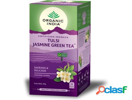 Tulsi Jasmine Green Tea ORGANIC INDIA (25 Saquetas de