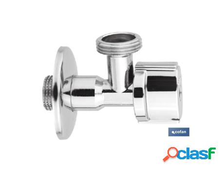 Valvula escuadra 1/2 x 3/4 volante grande