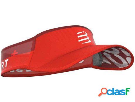 Visera COMPRESSPORT Vi Ultralight Rojo