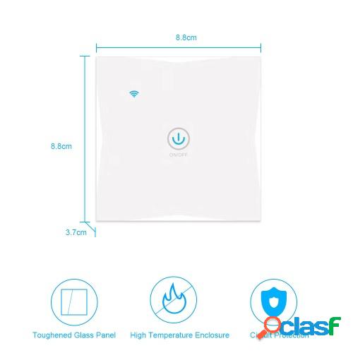Wifi Interruptor táctil de pared inteligente 1 Panel de