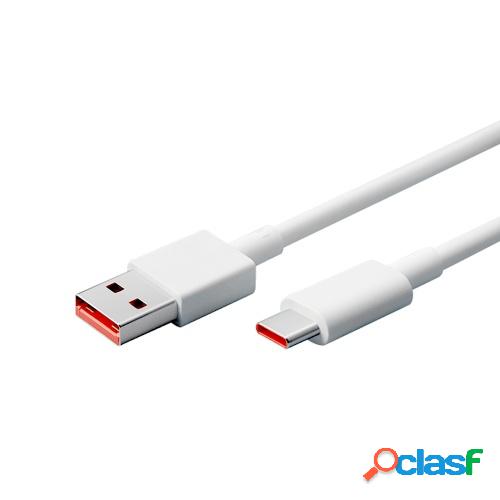 Xiaomi Cable USB tipo C 6A Cable de datos de carga súper