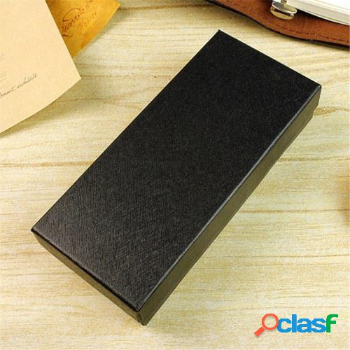 YAZOLE Watch Box Organizer Black Long Universal Watch Boxes