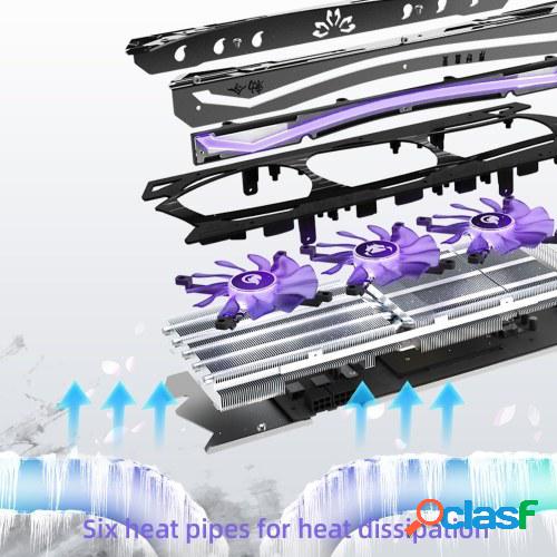 Yeston RX6700XT-12G D6 LA Tarjeta gráfica para juegos