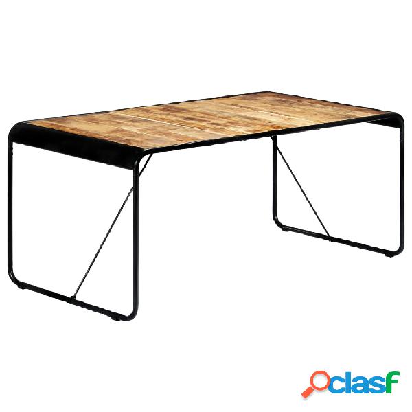 vidaXL Mesa de comedor madera maciza de mango en bruto