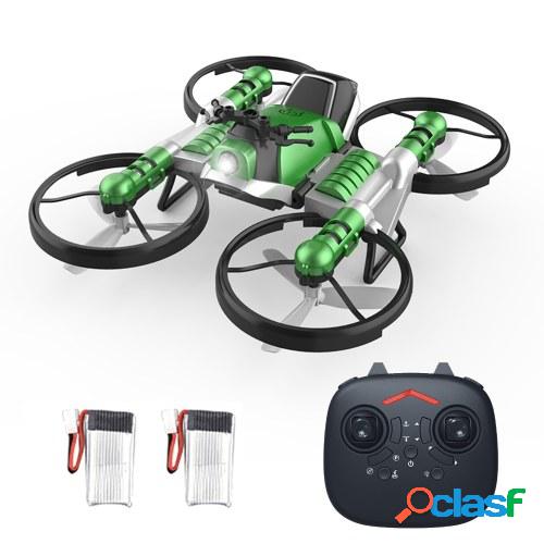 2 en 1 motocicleta avión deformación RC Drone para
