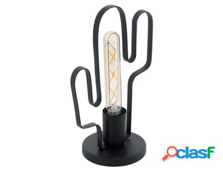 425545 EGLO Table Lamp Coldfield Cactus Black