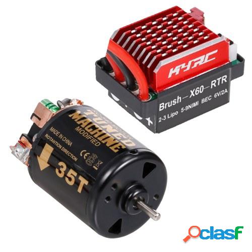 540 Motor cepillado RC Motor de orugas 45T 3 ranuras y 60A