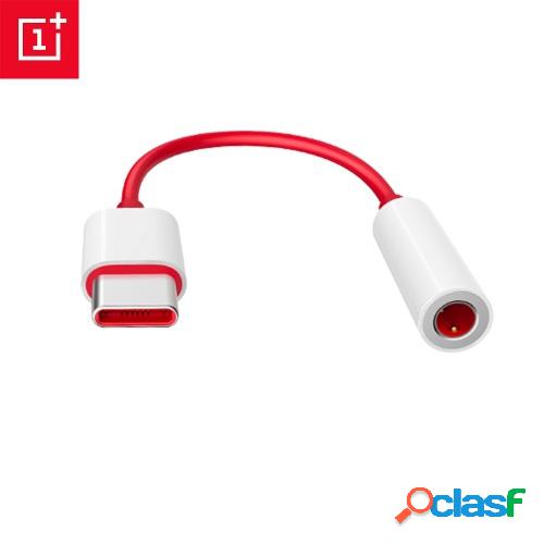 Adaptador OnePlus Type-C a 3.5mm Adaptador de conector para
