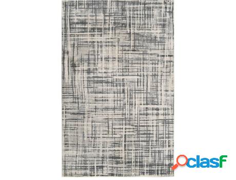Alfombra VIDAXL Abstracto Rectangular (Beige - 80x150 cm -