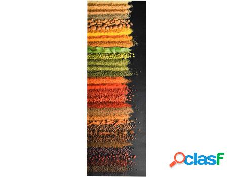 Alfombra VIDAXL Impreso Rectangular (Multicolor - 60x180 cm