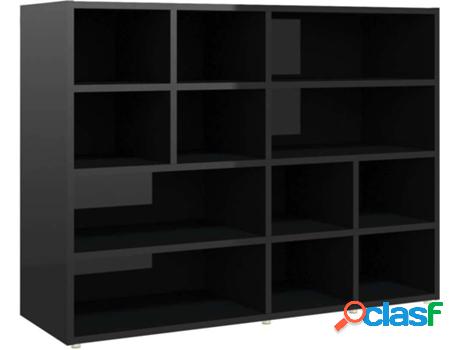 Aparador VIDAXL (Negro - Madera Aglomerada - 97 x 32 x 72