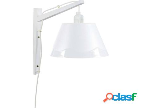 Apliques TOSEL Kran Polycone (Blanco - E27 - Máx. 40W -
