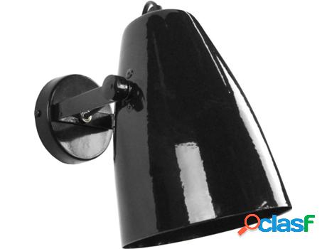 Apliques TOSEL Larsen (Negro - E27 - Máx. 40W - Metal)