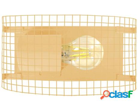 Apliques TOSEL Noiron (Amarillo - E27 - Máx. 40W - Metal)