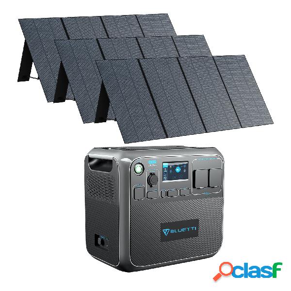 BLUETTI AC200P + 3/PV350 Generador Solar Kit