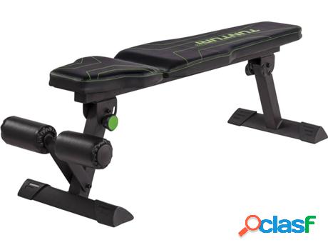 Banco de Musculación TUNTURI FB80 (44x143x44cm - Negro)