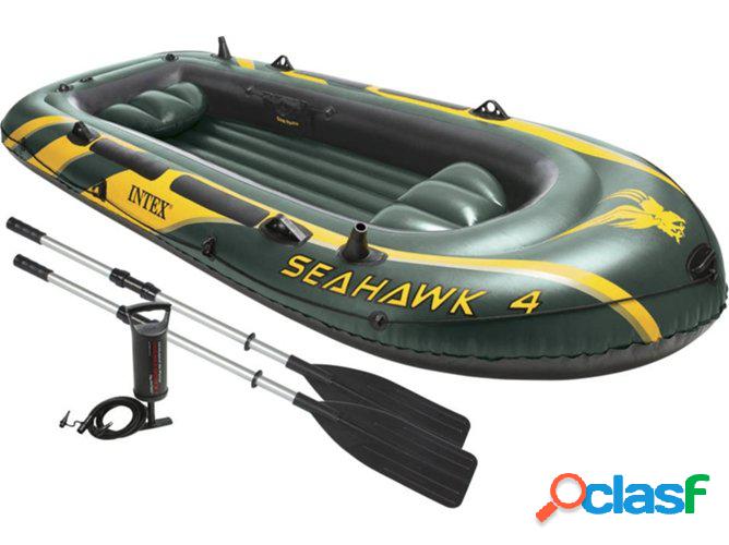 Barca Hinchable con Remos INTEX Seahawk 4 (351 x 145 x 48