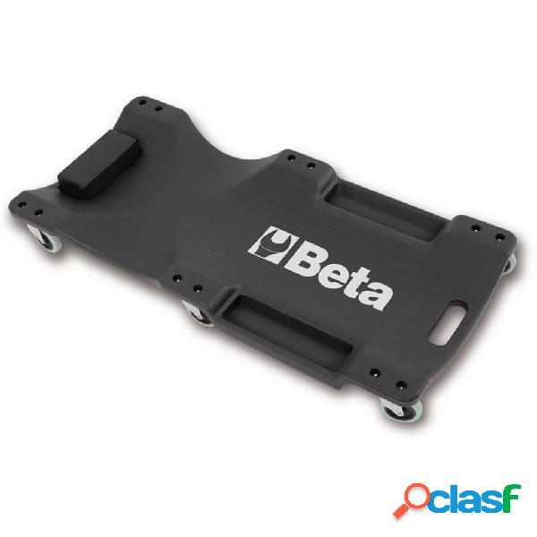 Beta Tools camilla de mecánico 3003 de plástico negra