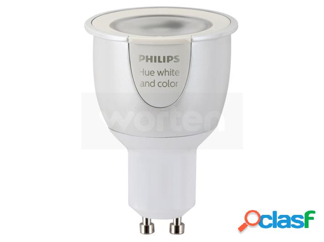 Bombilla PHILIPS HUE GU10 Luz Blanca y de Color