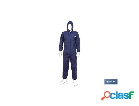 Buzo con capucha tipo 4, 5 y 6 azul talla m
