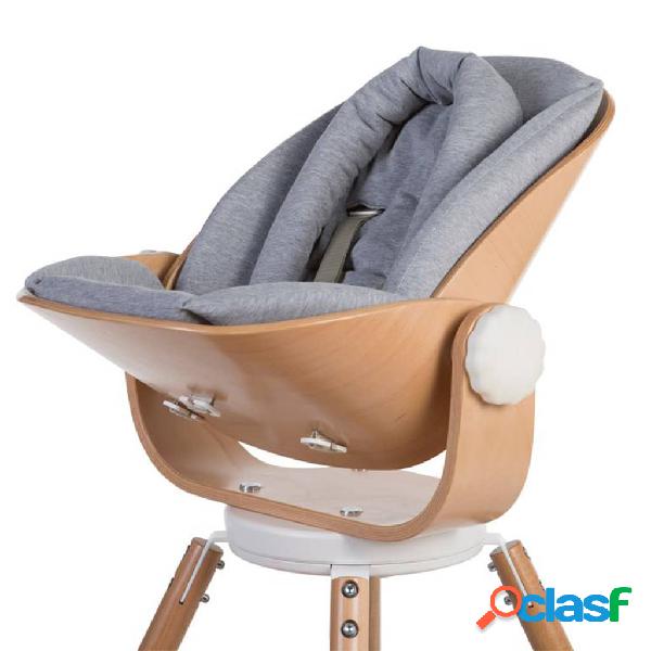 CHILDHOME Cojín asiento de trona Evolu Newborn jersey gris