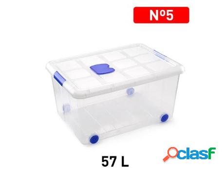 Caja plastico n5 57 litros 11213