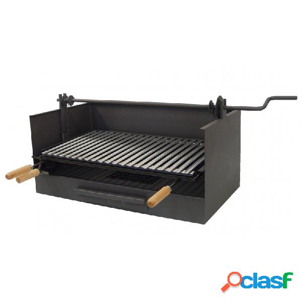 Cajon elevador imex 71517 parrilla inox 50x40x33 cm