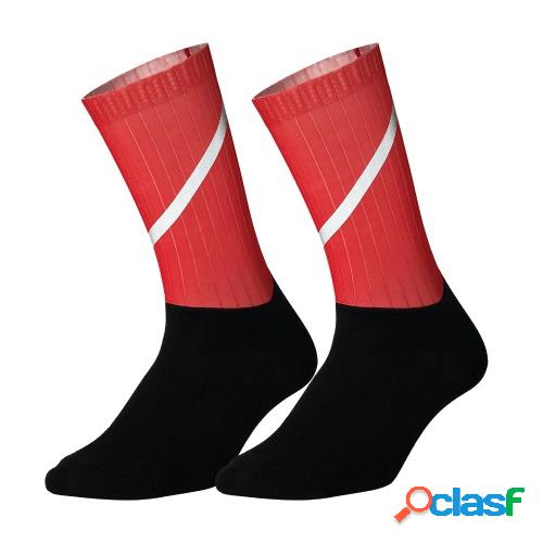 Calcetines de ciclismo unisex Rayas reflectantes