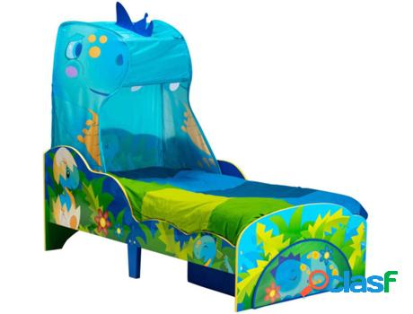 Cama Infaltil WORLDS APART (Azul - Tablero Dm - 142x77x138