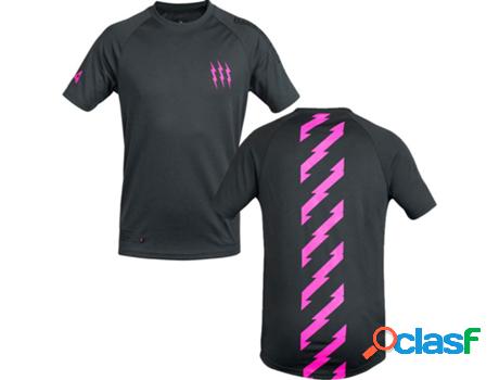 Camiseta MUC-OFF Riders Oscuro (S - Rosa)