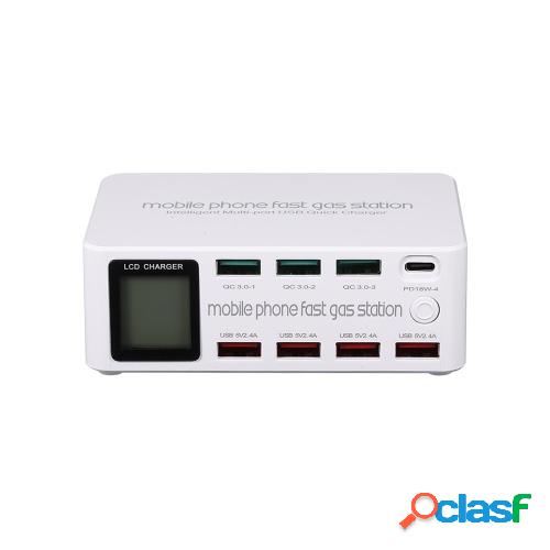Cargador USB multipuerto Estación de carga de 8 puertos