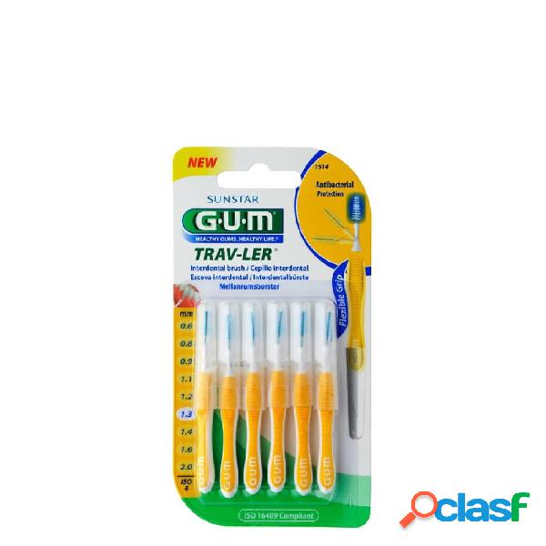 Cepillos Gum Trav-Ler 1.3mm x6