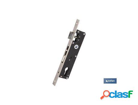 Cerradura embutir gancho d85e23 inox (l.corta)