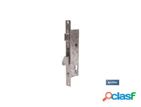 Cerradura embutir palanca d85e23 inox (l.corta)