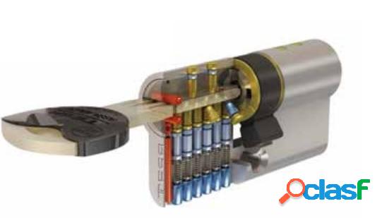 Cilindro de leva corta de alta seguridad Tesa 30 30 TX80
